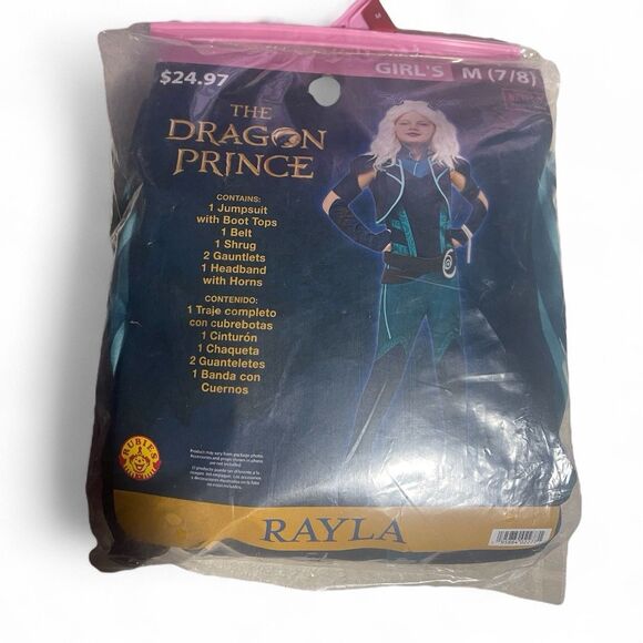 NEW Rayla The Dragon Prince Halloween Costume Cosplay Rubies Girls Medium 7/8 - Picture 2 of 6